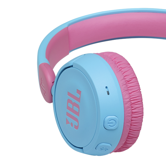 JBL Jr310BT - Blue - Kids Wireless on-ear headphones - Detailshot 3